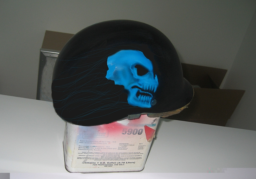Blue Skull